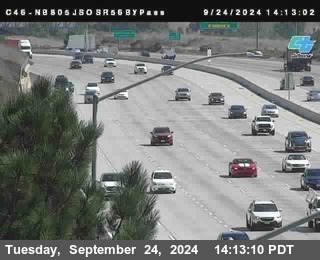 NB 805 at NB 805/5 Merge