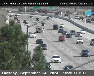 NB 805 at NB 805/5 Merge