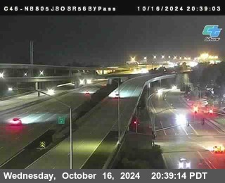 NB 805 at NB 805/5 Merge