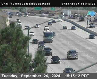 NB 805 at NB 805/5 Merge