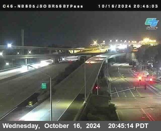 NB 805 at NB 805/5 Merge