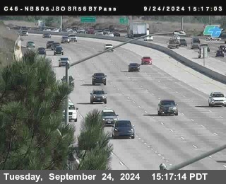 NB 805 at NB 805/5 Merge