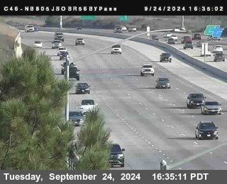 NB 805 at NB 805/5 Merge