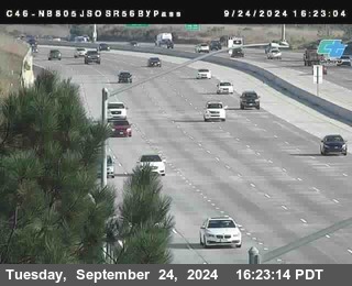 NB 805 at NB 805/5 Merge