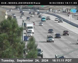 NB 805 at NB 805/5 Merge