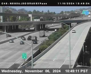 NB 805 at NB 805/5 Merge