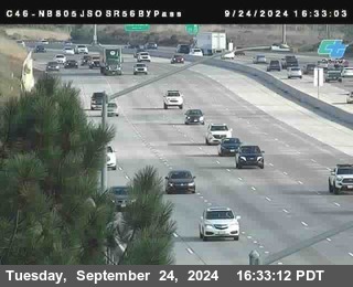 NB 805 at NB 805/5 Merge