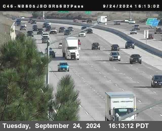 NB 805 at NB 805/5 Merge