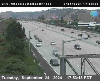 NB 805 at NB 805/5 Merge