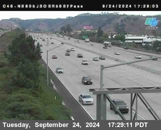 NB 805 at NB 805/5 Merge