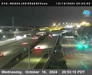 NB 805 at NB 805/5 Merge