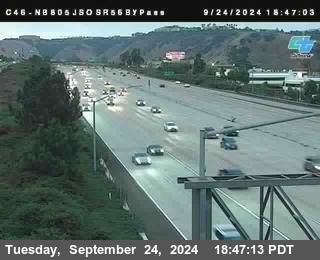 NB 805 at NB 805/5 Merge