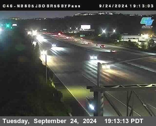 NB 805 at NB 805/5 Merge