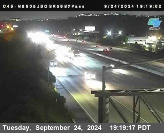 NB 805 at NB 805/5 Merge