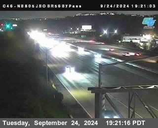 NB 805 at NB 805/5 Merge