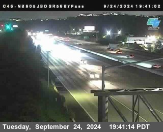 NB 805 at NB 805/5 Merge