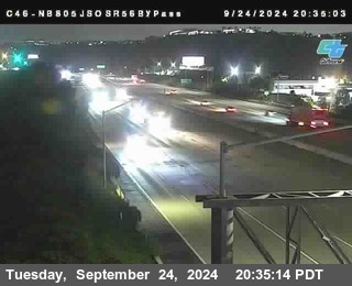 NB 805 at NB 805/5 Merge