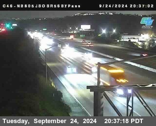 NB 805 at NB 805/5 Merge