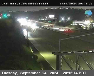 NB 805 at NB 805/5 Merge