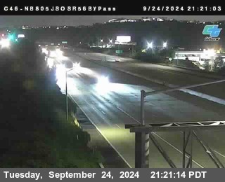 NB 805 at NB 805/5 Merge