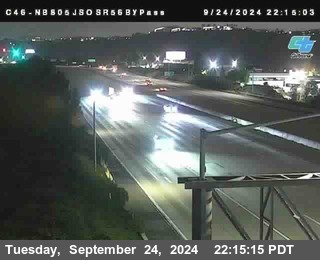 NB 805 at NB 805/5 Merge