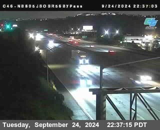 NB 805 at NB 805/5 Merge