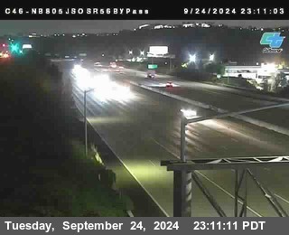 NB 805 at NB 805/5 Merge