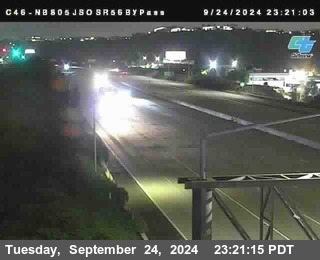 NB 805 at NB 805/5 Merge