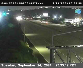 NB 805 at NB 805/5 Merge