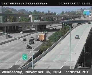 NB 805 at NB 805/5 Merge