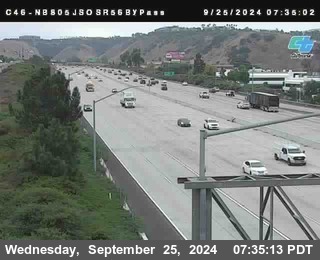 NB 805 at NB 805/5 Merge