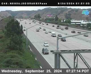 NB 805 at NB 805/5 Merge