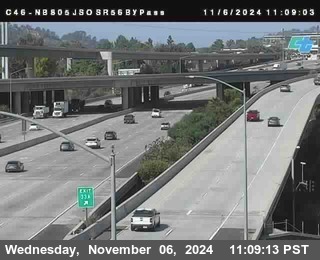 NB 805 at NB 805/5 Merge