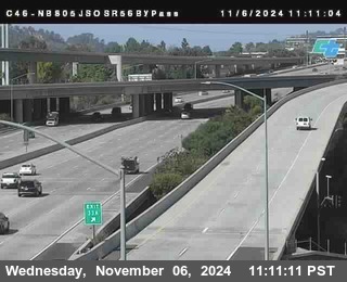 NB 805 at NB 805/5 Merge