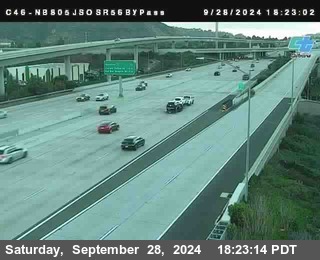 NB 805 at NB 805/5 Merge