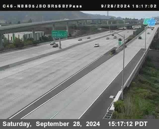 NB 805 at NB 805/5 Merge