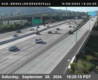 NB 805 at NB 805/5 Merge