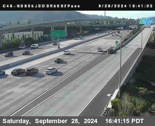 NB 805 at NB 805/5 Merge