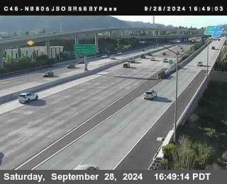 NB 805 at NB 805/5 Merge