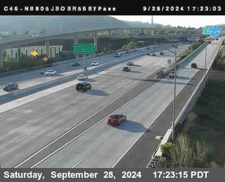 NB 805 at NB 805/5 Merge