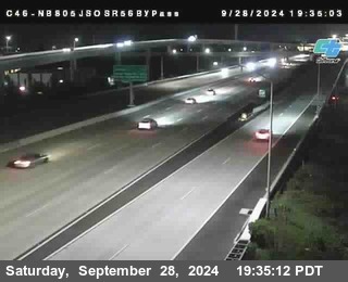 NB 805 at NB 805/5 Merge