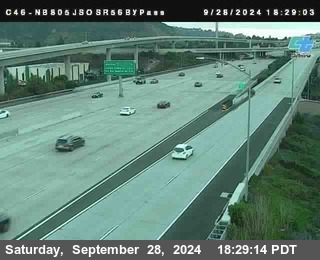 NB 805 at NB 805/5 Merge