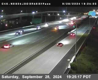 NB 805 at NB 805/5 Merge