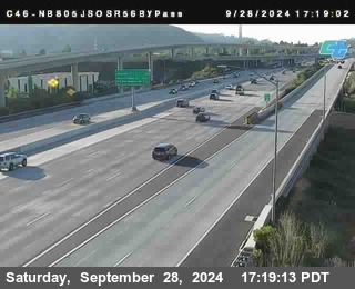 NB 805 at NB 805/5 Merge