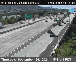 NB 805 at NB 805/5 Merge