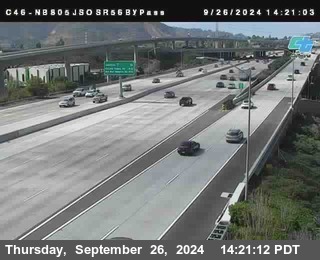 NB 805 at NB 805/5 Merge