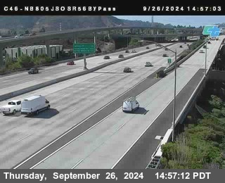 NB 805 at NB 805/5 Merge