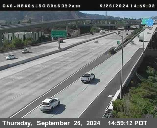 NB 805 at NB 805/5 Merge