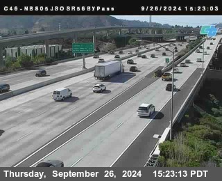 NB 805 at NB 805/5 Merge