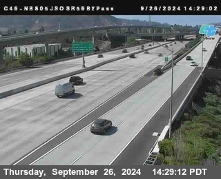 NB 805 at NB 805/5 Merge